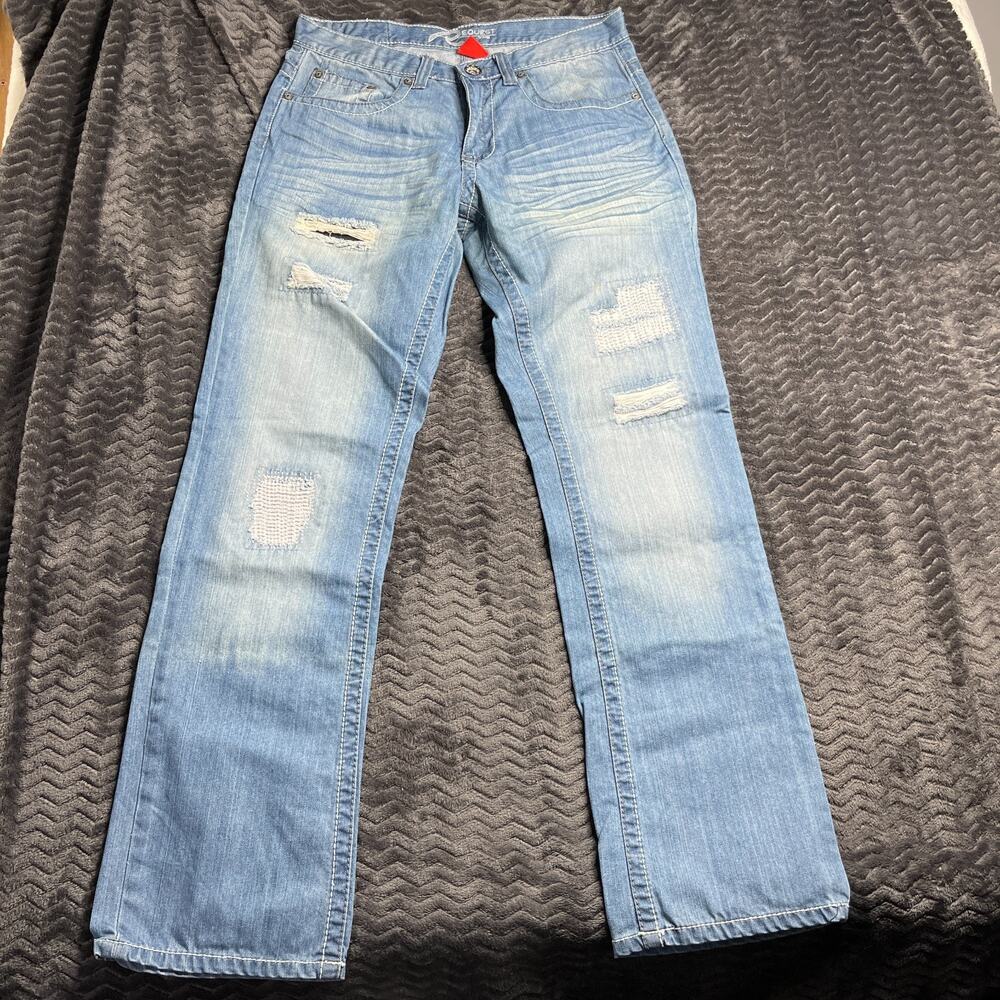 Request Jeans Men's 32x32 Distressed Faded Y2K Denim